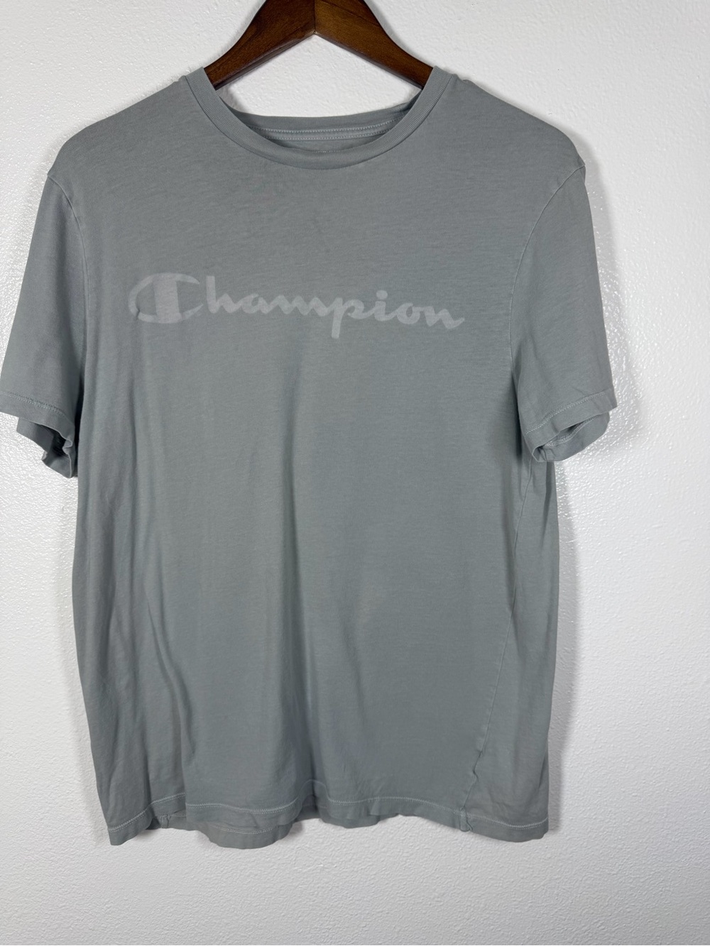 Champion Men's Crewneck Logo Tee